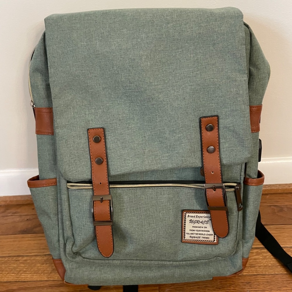 Backpack with USB port